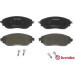 Brembo | Bremsbelagsatz, Scheibenbremse | P 59 082 Brembo | Bremsbelagsatz, Scheibenbremse | P 59 082