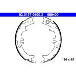 ATE | Bremsbackensatz, Feststellbremse | 03.0137-0400.2