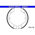 ATE | Bremsbackensatz, Feststellbremse | 03.0137-3019.2