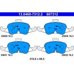 ATE | Bremsbelagsatz, Scheibenbremse | 13.0460-7312.2