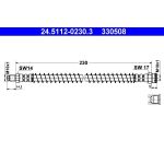 ATE | Bremsschlauch | 24.5112-0230.3