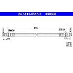 ATE | Bremsschlauch | 24.5113-0515.3