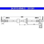 ATE | Bremsschlauch | 24.5113-0540.3