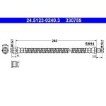 ATE | Bremsschlauch | 24.5123-0240.3