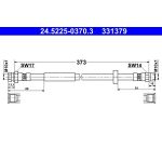 ATE | Bremsschlauch | 24.5225-0370.3