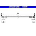 ATE | Bremsschlauch | 24.5229-0255.3