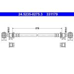 ATE | Bremsschlauch | 24.5235-0275.3