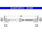 ATE | Bremsschlauch | 24.5237-0515.3