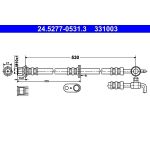 ATE | Bremsschlauch | 24.5277-0531.3