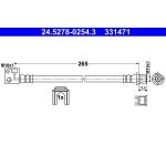 ATE | Bremsschlauch | 24.5278-0254.3