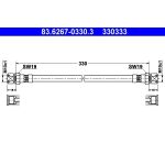 ATE | Bremsschlauch | 83.6267-0330.3