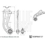 Blue Print | Lenker, Radaufhängung | ADBP860157