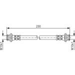 BOSCH | Bremsschlauch | 1 987 476 137