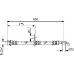 BOSCH | Bremsschlauch | 1 987 476 229