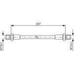 BOSCH | Bremsschlauch | 1 987 476 290