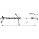 BOSCH | Bremsschlauch | 1 987 481 415