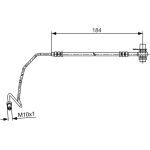 BOSCH | Bremsschlauch | 1 987 481 534