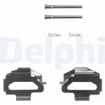 Delphi | Zubehörsatz, Scheibenbremsbelag | LX0150