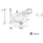 FEBI BILSTEIN 183593 Querlenker, Lenker, Radaufhängung