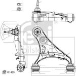 FEBI BILSTEIN 185763 Querlenker, Lenker, Radaufhängung