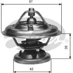 Gates | Thermostat, Kühlmittel | TH12685G1