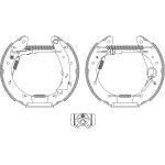 Hella | Bremsbackensatz | 8DB 355 004-351