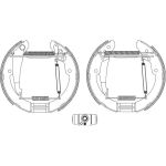 Hella | Bremsbackensatz | 8DB 355 004-461