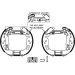 Hella | Bremsbackensatz | 8DB 355 005-131