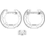 Hella | Bremsbackensatz | 8DB 355 005-261