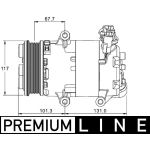 Mahle | Kompressor, Klimaanlage | ACP 1330 000P