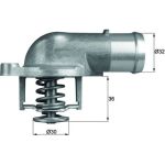 Mahle | Thermostat, Kühlmittel | TI 212 87D