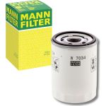 MANN-FILTER W 7034 Ölfilter mit Rücklaufsperrventil, Anschraubfilter