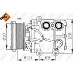 NRF | Kompressor, Klimaanlage | 32401