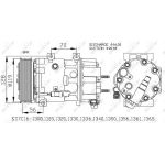 NRF | Kompressor, Klimaanlage | 32772