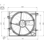 NRF | Lüfter, Motorkühlung | 47897
