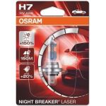 Osram | Glühlampe, Fernscheinwerfer | NIGHT BREAKER® LASER H7 Einzelblister | 64210NL-01B