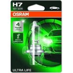 Osram | Glühlampe, Fernscheinwerfer | Ultra Life H7 Einzelblister | 64210ULT-01B