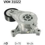 SKF | Spannrolle, Keilrippenriemen | VKM 31022