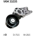 SKF | Spannrolle, Keilrippenriemen | VKM 31035