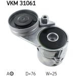 SKF | Spannrolle, Keilrippenriemen | VKM 31061