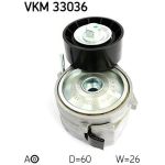 SKF | Spannrolle, Keilrippenriemen | VKM 33036