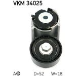 SKF | Spannrolle, Keilrippenriemen | VKM 34025