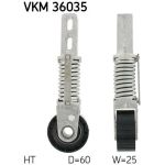 SKF | Spannrolle, Keilrippenriemen | VKM 36035