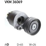 SKF | Spannrolle, Keilrippenriemen | VKM 36069