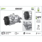 Valeo | Kompressor, Klimaanlage | 699367