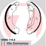 Zimmermann | Bremsbackensatz | 10990.118.8