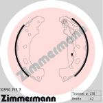 Zimmermann | Bremsbackensatz | 10990.155.7