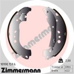 Zimmermann | Bremsbackensatz | 10990.159.6