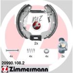 Zimmermann | Bremsbackensatz | 20990.108.2