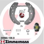 Zimmermann | Bremsbackensatz | 20990.108.9